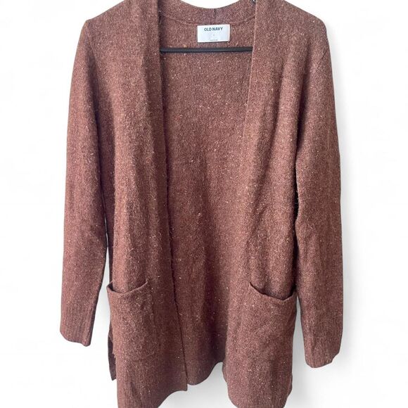 Soft and cozy fall brown cardigan with front pockets - Picture 1 of 5